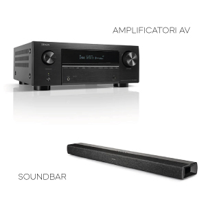 Amplificatore AV e Soundbar Denon